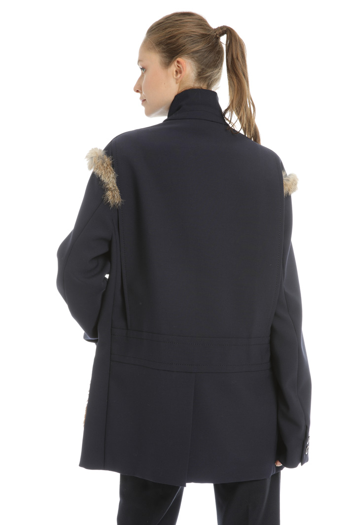 Wool blend pea coat Intrend Wool blend pea coat Intrend