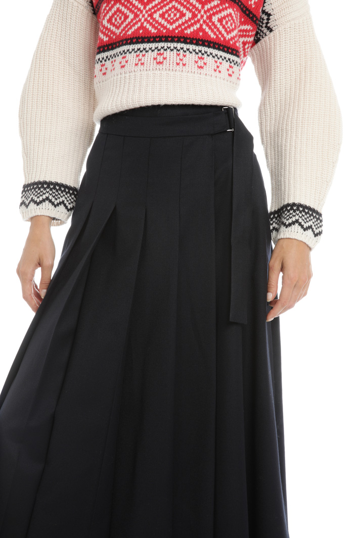 Wrap-up wool skirt Intrend Wrap-up wool skirt Intrend