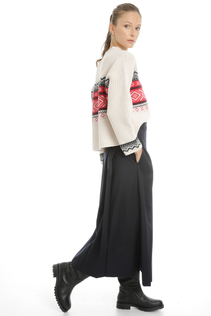 Wrap-up wool skirt Intrend Wrap-up wool skirt Intrend