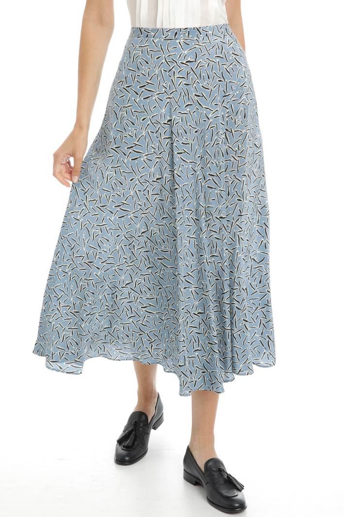 Silk crepe de chine skirt Intrend Silk crepe de chine skirt Intrend