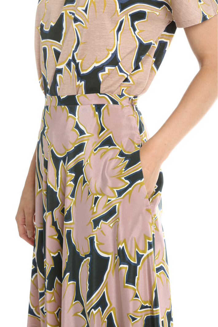 Silk crepe de chine skirt Intrend Silk crepe de chine skirt Intrend