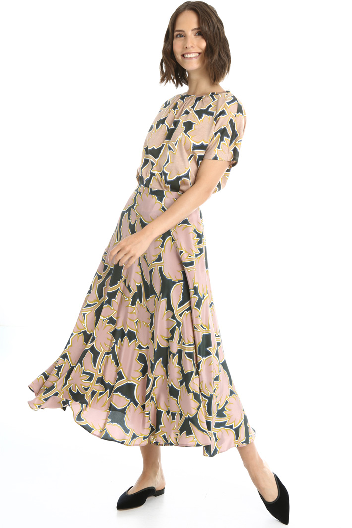 Silk crepe de chine skirt Intrend Silk crepe de chine skirt Intrend