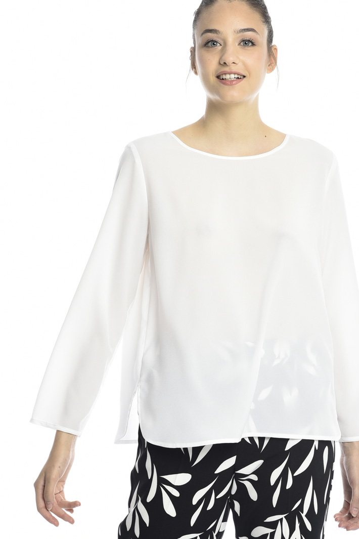 Crepe de chine blouse Intrend Crepe de chine blouse Intrend