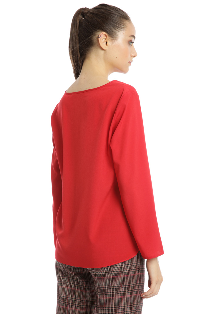 Crepe de chine blouse Intrend Crepe de chine blouse Intrend