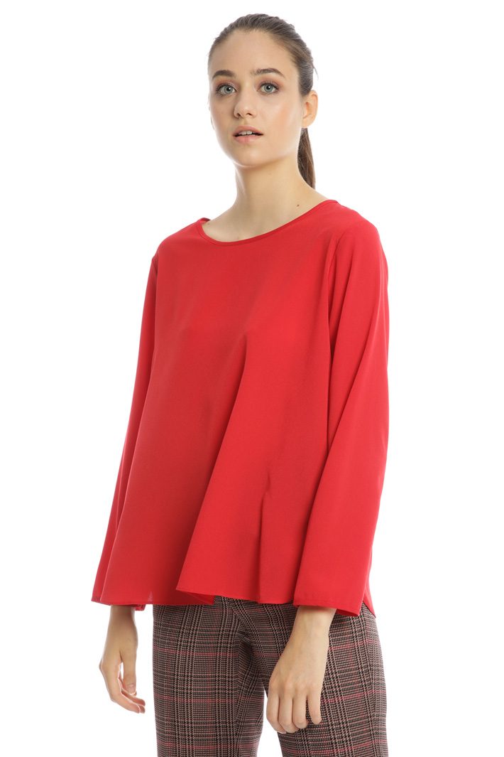 Crepe de chine blouse Intrend Crepe de chine blouse Intrend