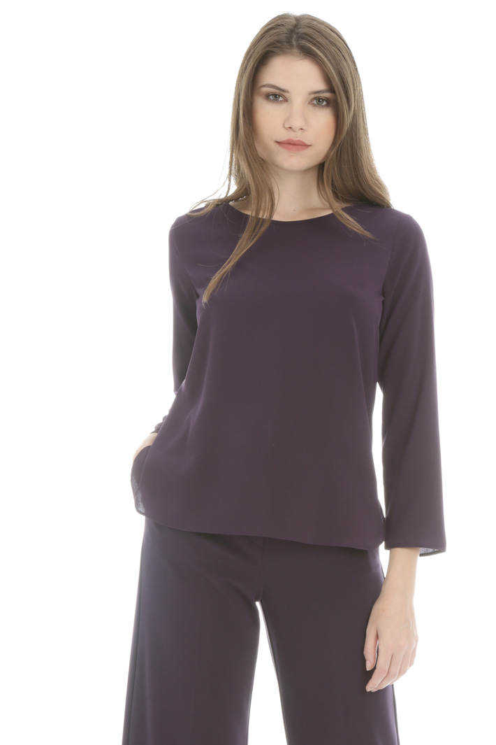 Crepe de chine blouse Intrend Crepe de chine blouse Intrend