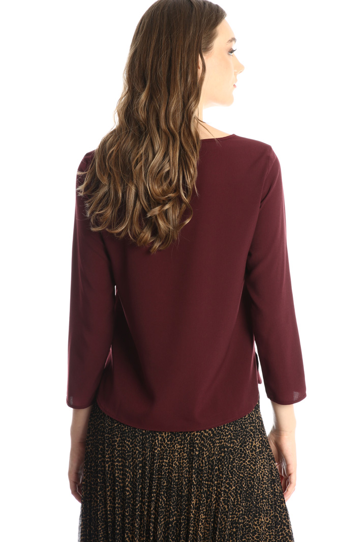 Crepe de chine blouse Intrend Crepe de chine blouse Intrend