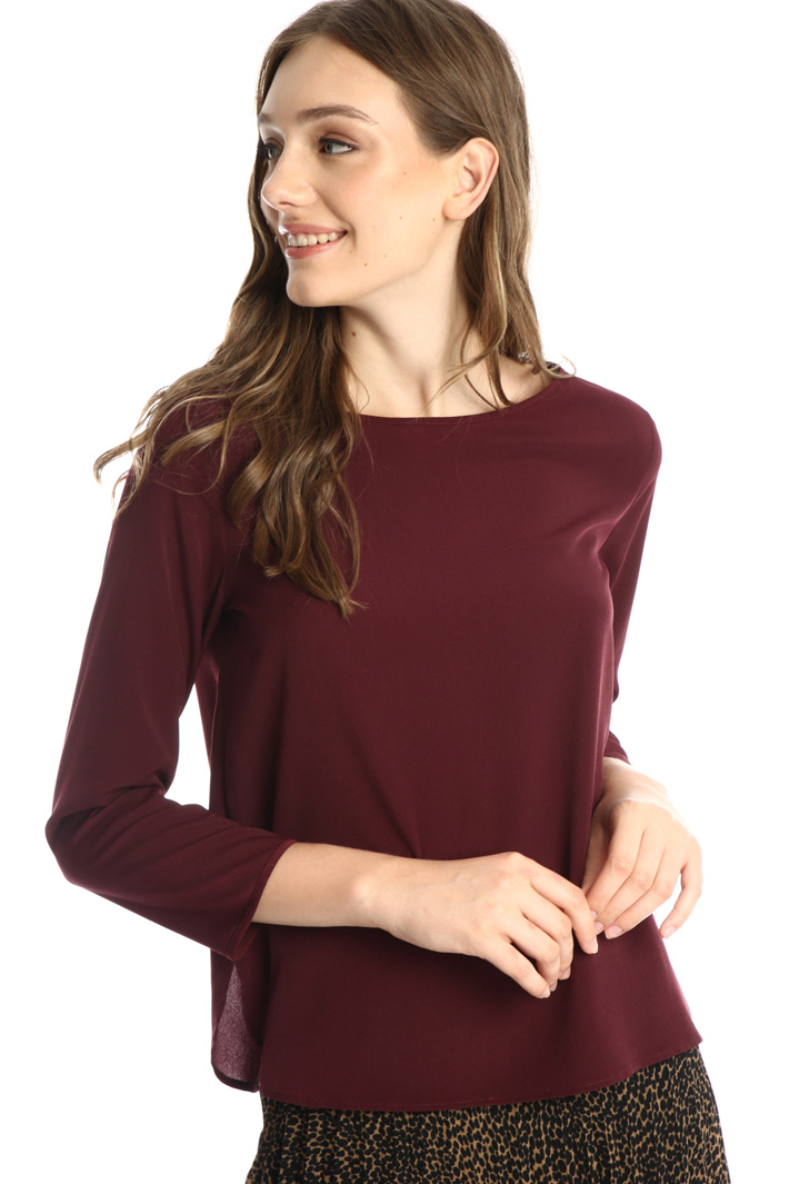 Crepe de chine blouse Intrend Crepe de chine blouse Intrend