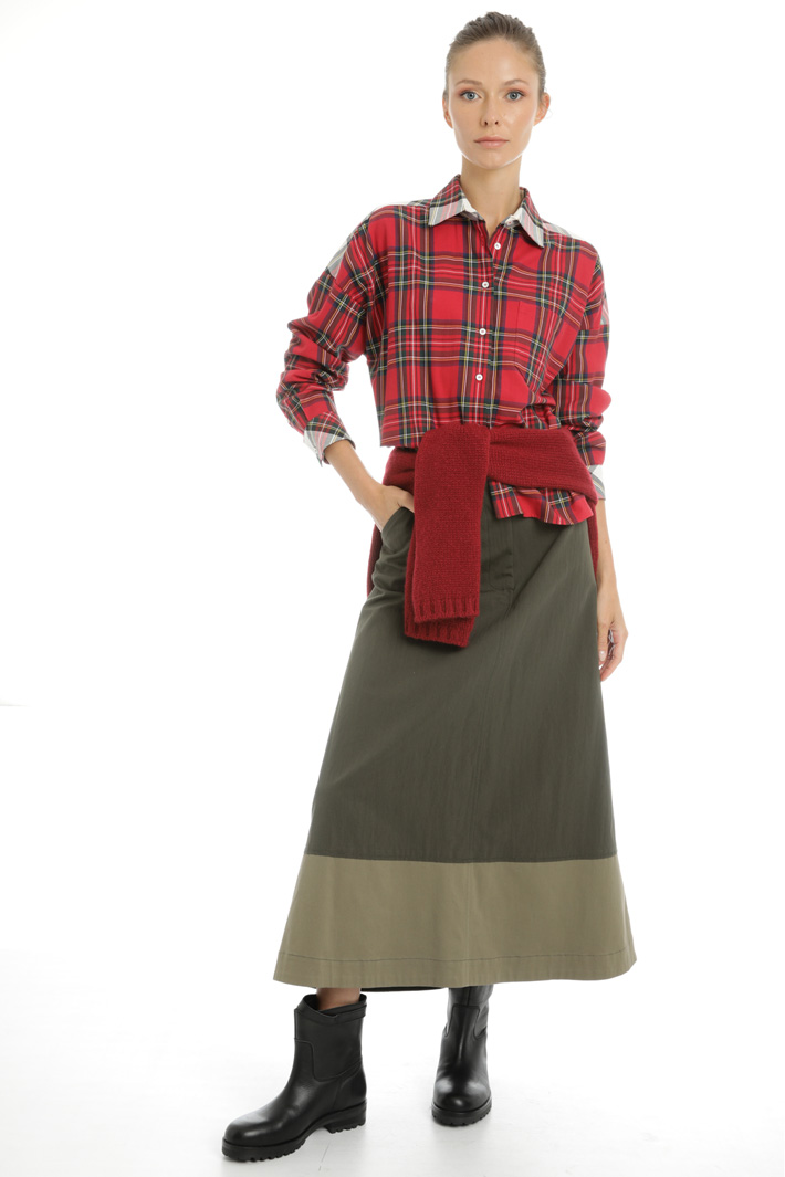Cotton flannel shirt Intrend Cotton flannel shirt Intrend