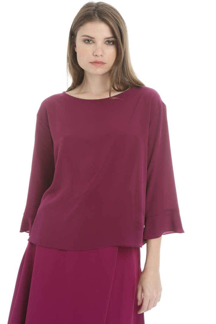 Bell cuff blouse Intrend Bell cuff blouse Intrend