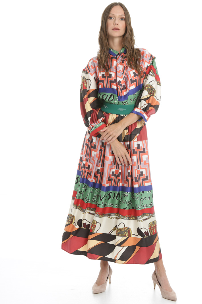 Silk twill tunic Intrend Silk twill tunic Intrend