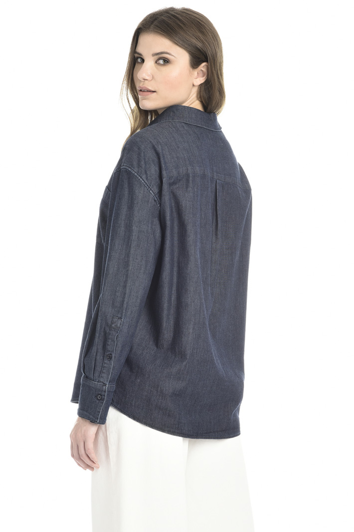 Cotton denim shirt Intrend Cotton denim shirt Intrend