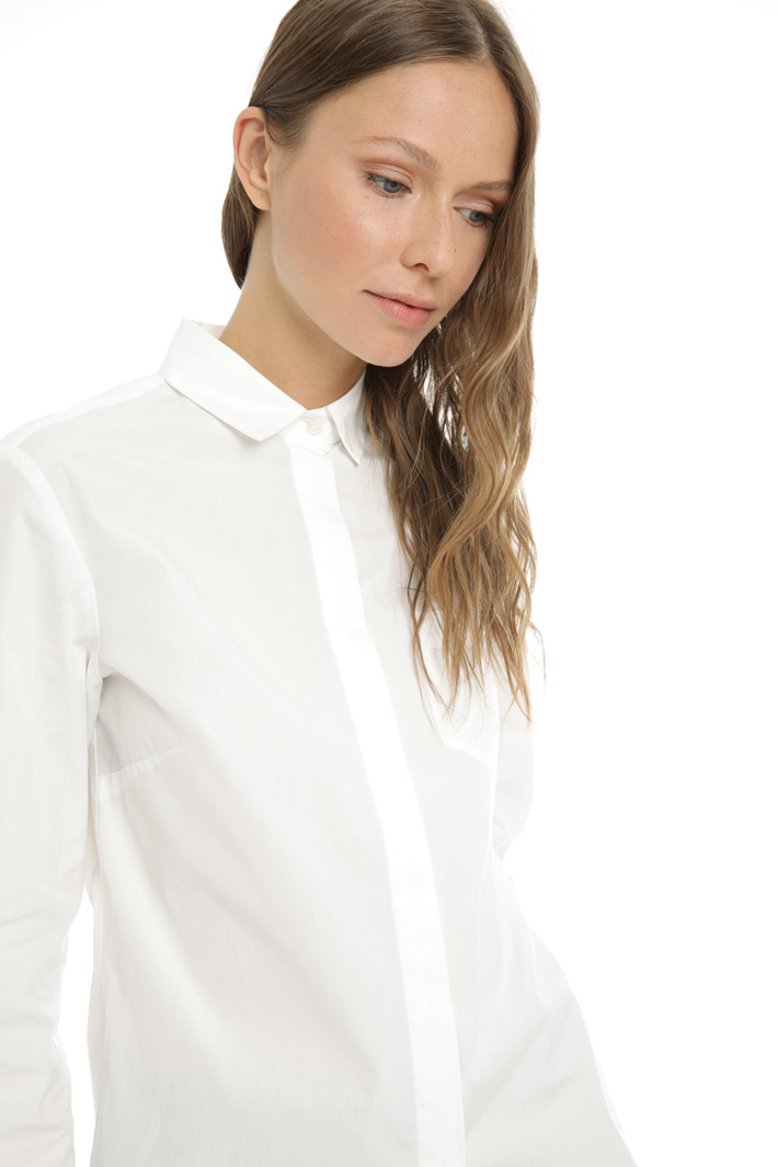 Cotton poplin shirt Intrend Cotton poplin shirt Intrend