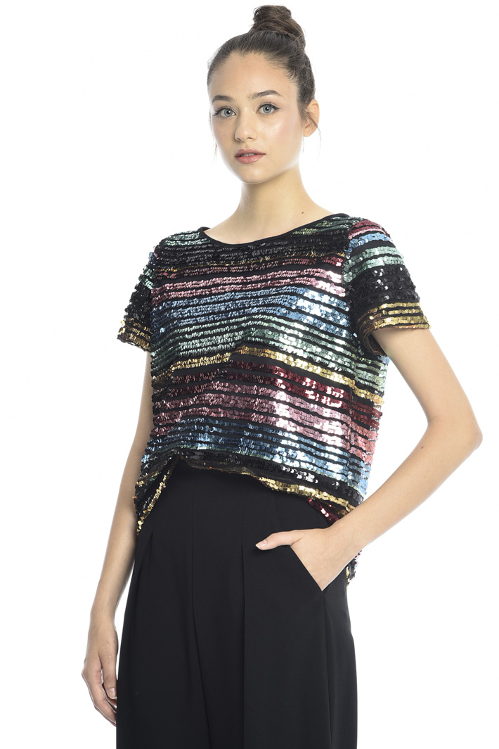 Sequinned top Intrend Sequinned top Intrend