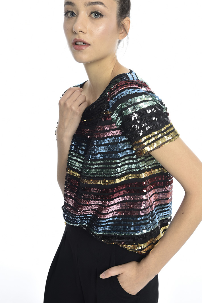 Sequinned top Intrend Sequinned top Intrend