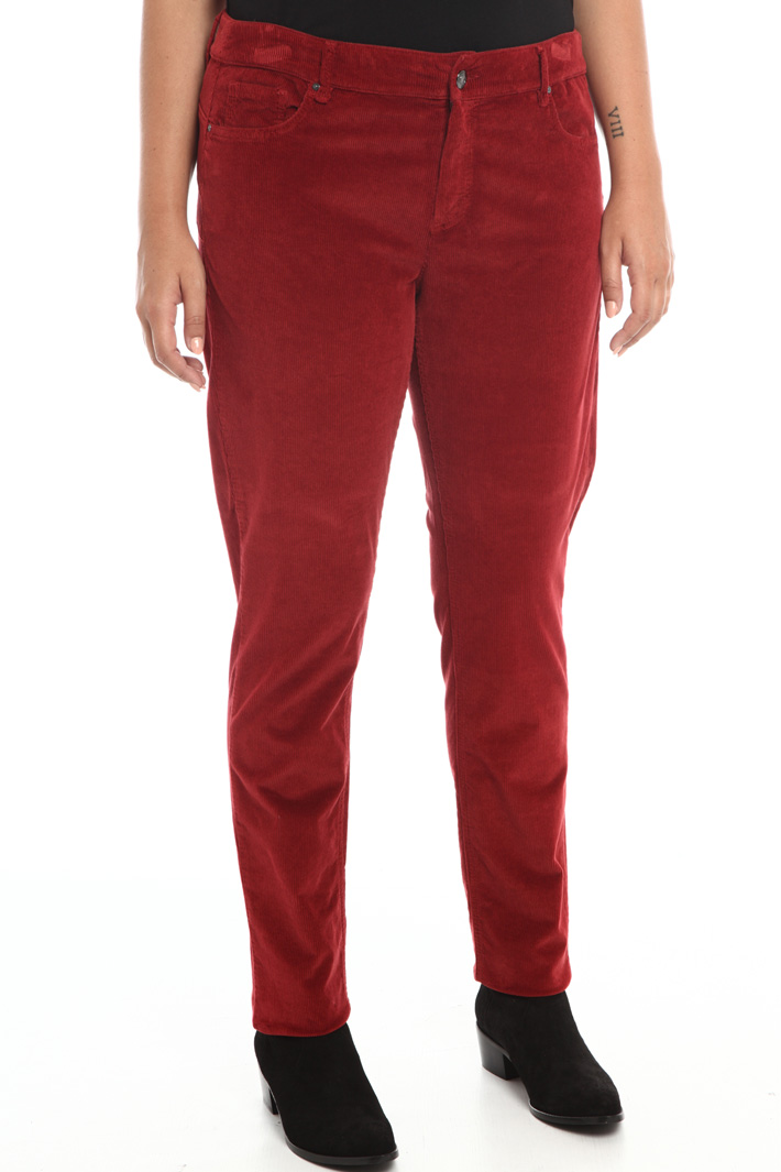 Stretch velvet trousers Intrend Stretch velvet trousers Intrend
