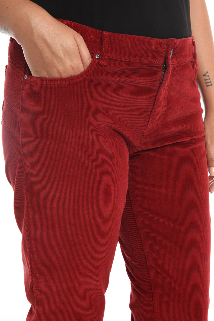 Stretch velvet trousers Intrend Stretch velvet trousers Intrend