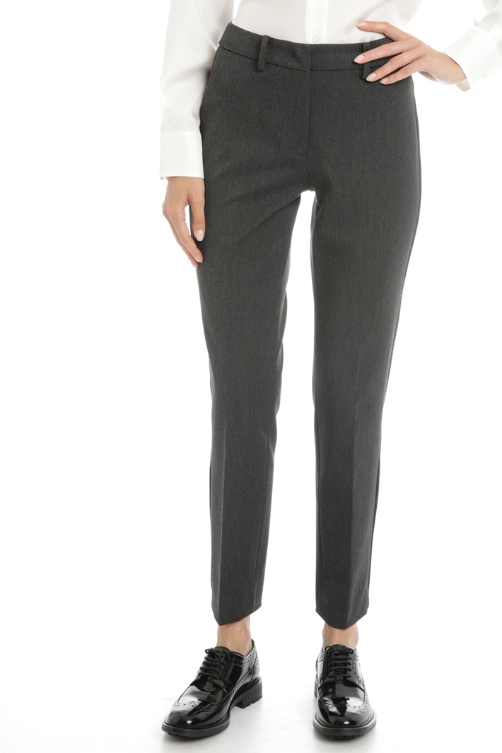 Stretch gabardine trousers Intrend Stretch gabardine trousers Intrend