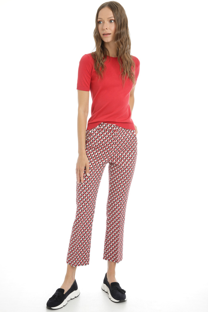 Jacquard trousers Intrend Jacquard trousers Intrend