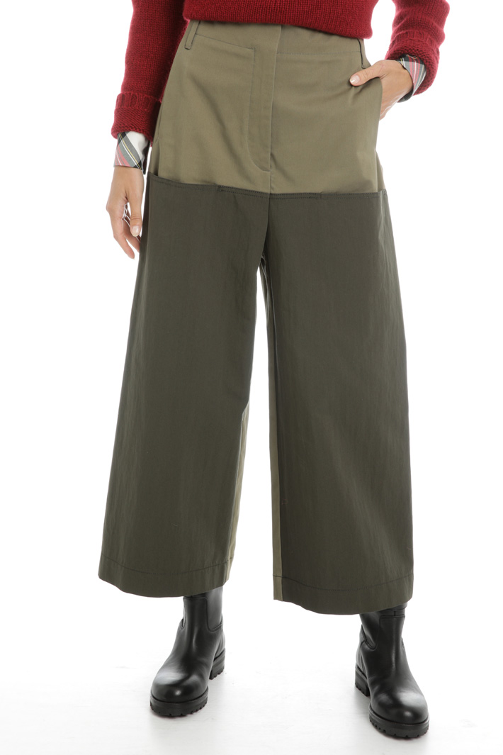 Cotton canvas trousers Intrend Cotton canvas trousers Intrend