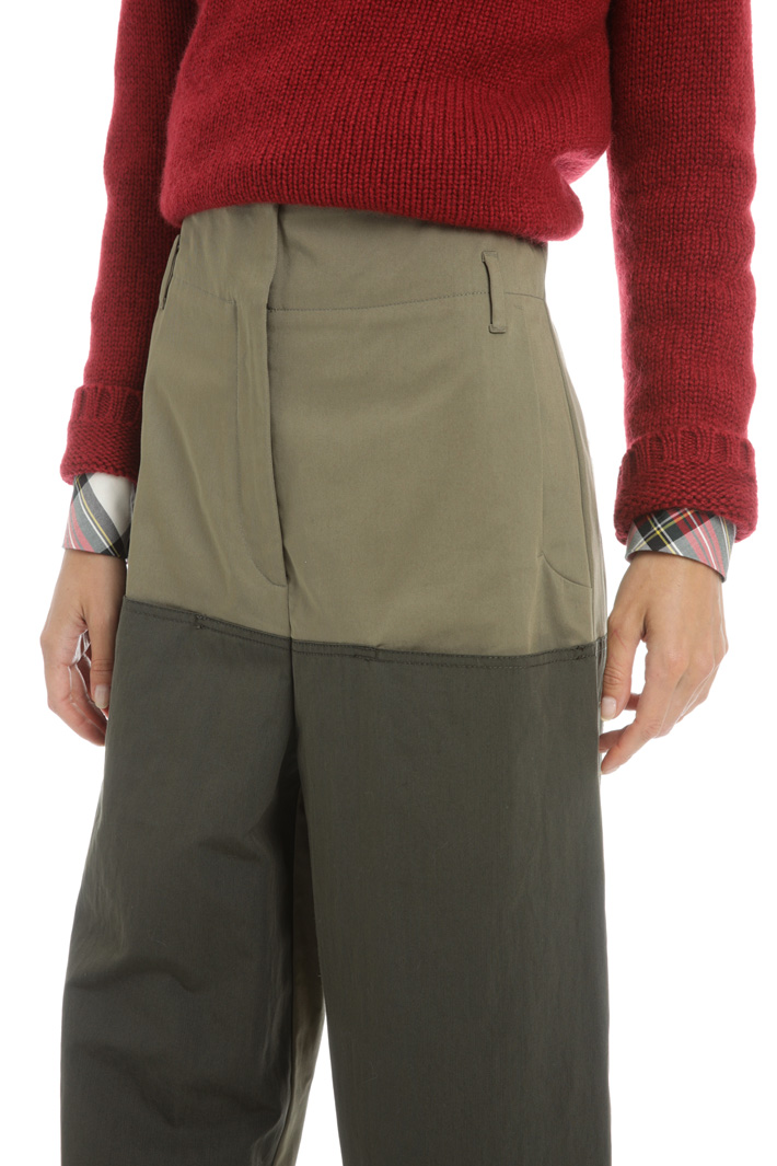 Cotton canvas trousers Intrend Cotton canvas trousers Intrend