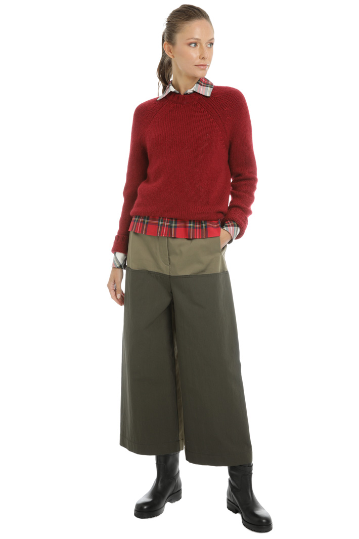 Cotton canvas trousers Intrend Cotton canvas trousers Intrend