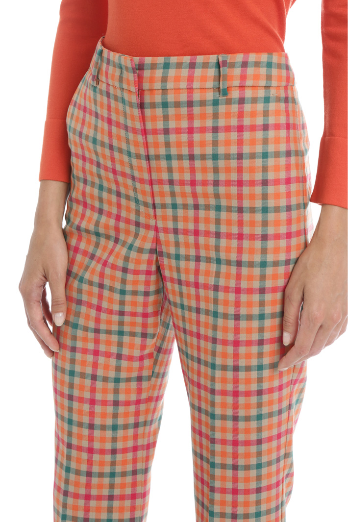 Wool gabardine trousers Intrend Wool gabardine trousers Intrend