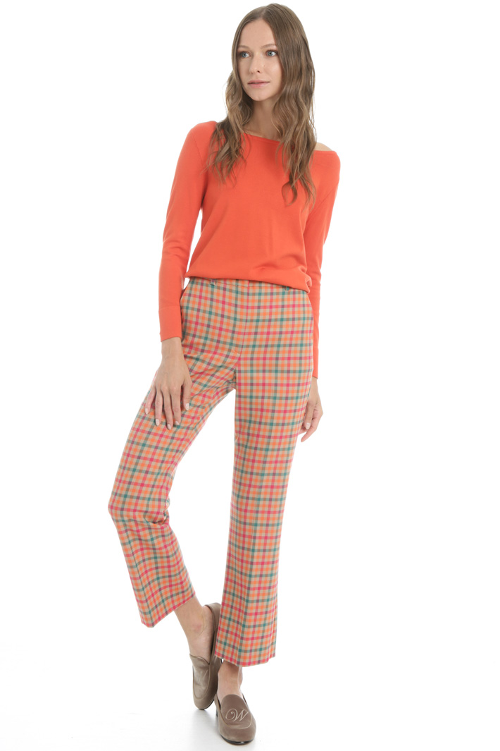Wool gabardine trousers Intrend Wool gabardine trousers Intrend