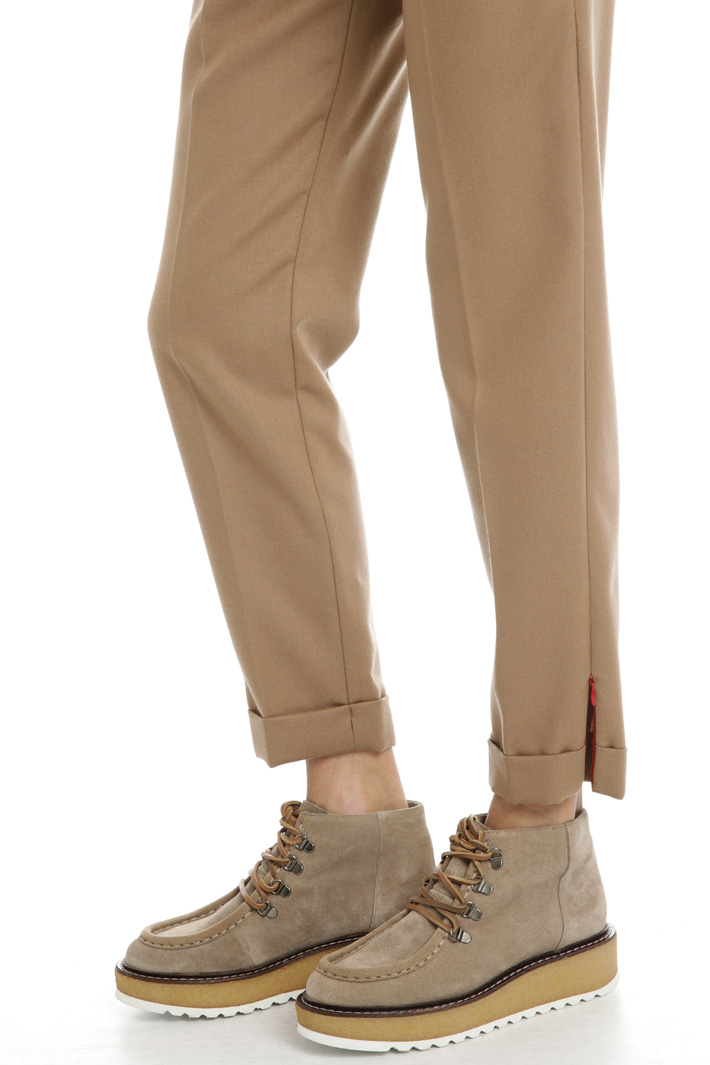 Wool flannel trousers Intrend Wool flannel trousers Intrend
