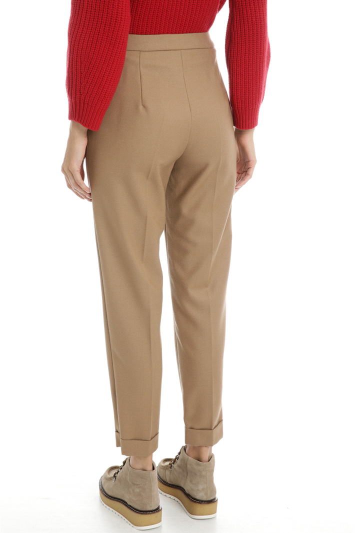 Wool flannel trousers Intrend Wool flannel trousers Intrend