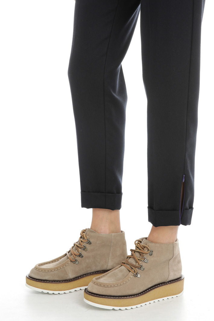 Wool flannel trousers Intrend Wool flannel trousers Intrend
