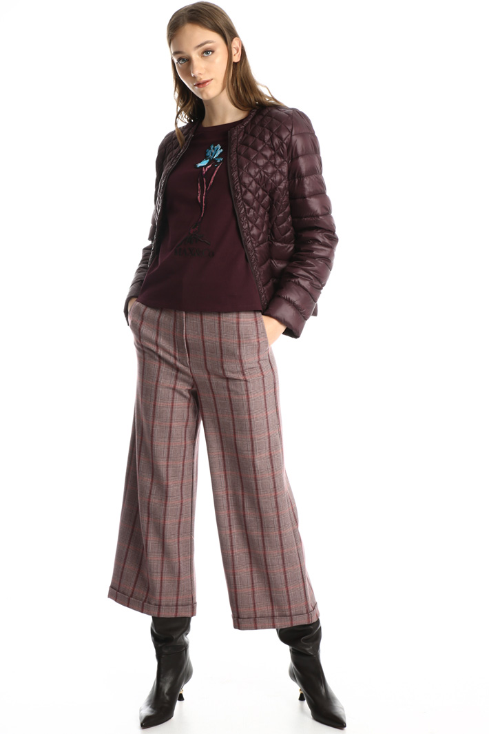 Wide leg viscose trousers Intrend Wide leg viscose trousers Intrend