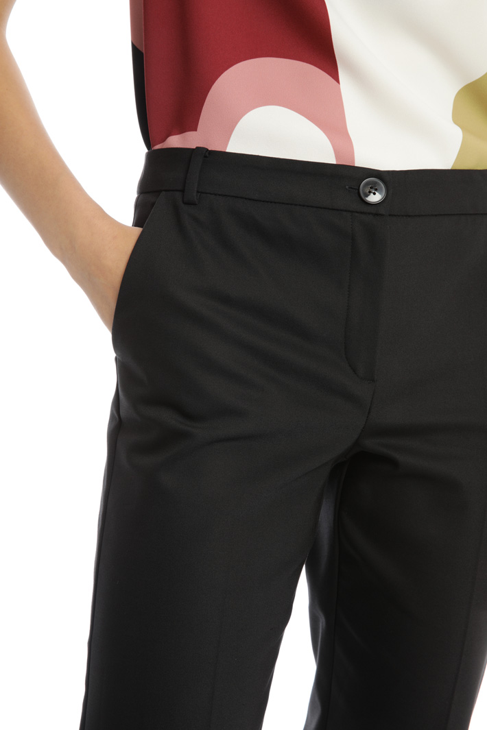 Double cotton trousers Intrend Double cotton trousers Intrend