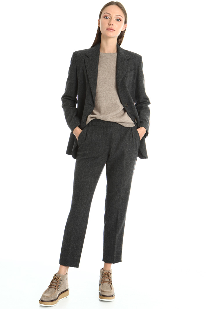Jacquard jersey trousers Intrend Jacquard jersey trousers Intrend