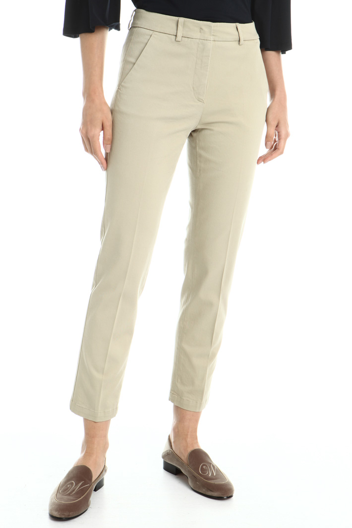 Cotton twill trousers Intrend Cotton twill trousers Intrend