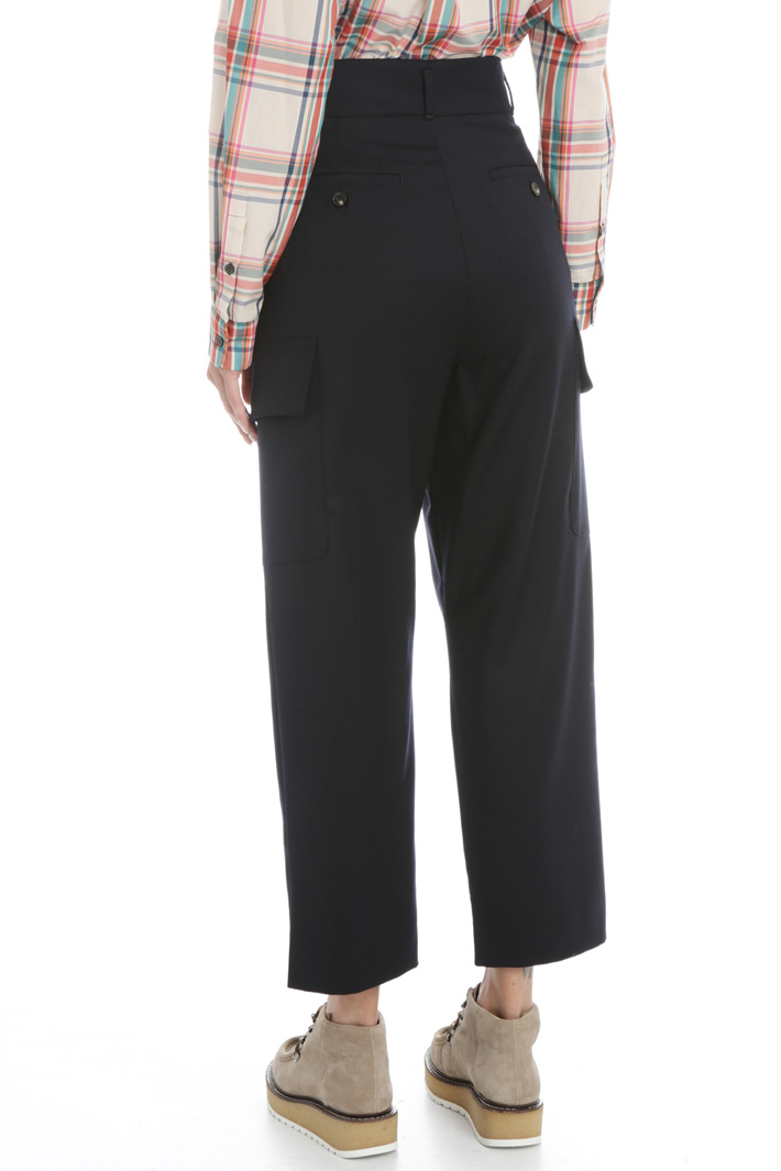 Wool flannel trousers Intrend Wool flannel trousers Intrend