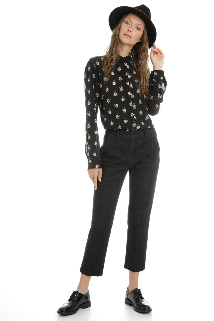 Cotton and wool jeans Intrend Cotton and wool jeans Intrend