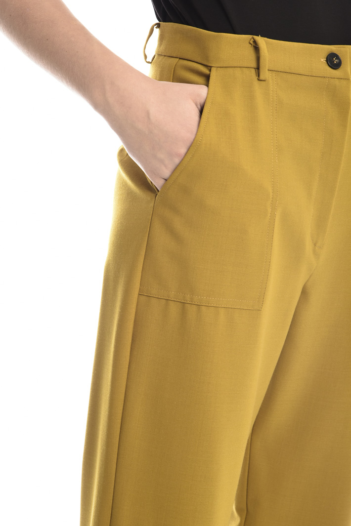 Folded cuff trousers Intrend Folded cuff trousers Intrend
