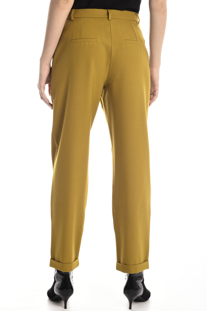 Folded cuff trousers Intrend Folded cuff trousers Intrend