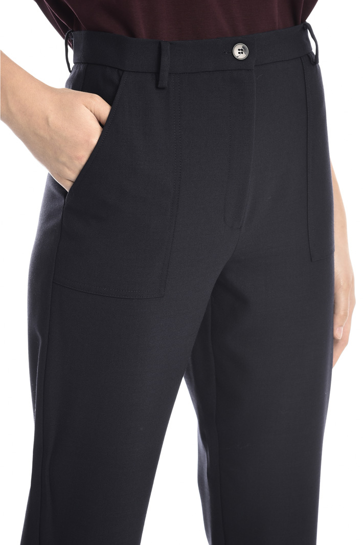 Folded cuff trousers Intrend Folded cuff trousers Intrend