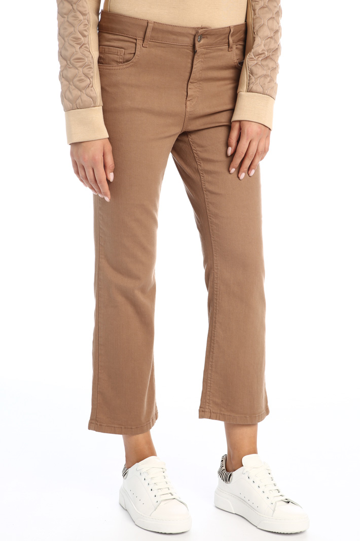 Pantaloni in bull di cotone Intrend Pantaloni in bull di cotone Intrend