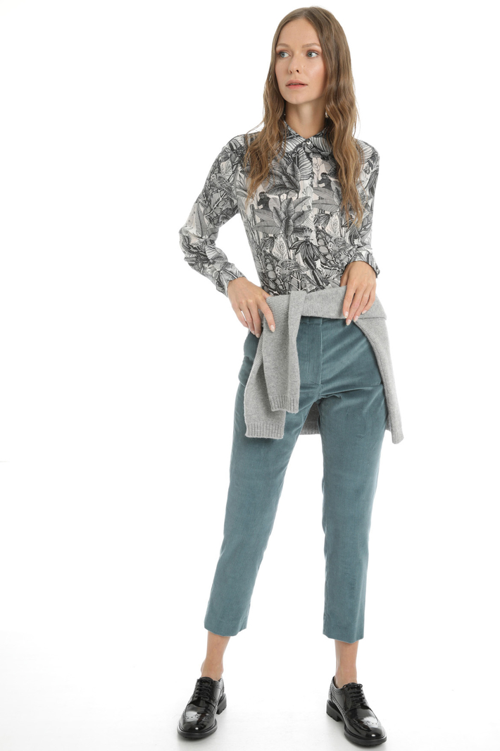 Slim corduroy trousers Intrend Slim corduroy trousers Intrend