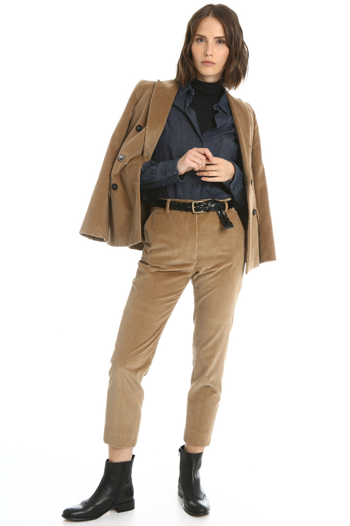 Slim corduroy trousers Intrend Slim corduroy trousers Intrend