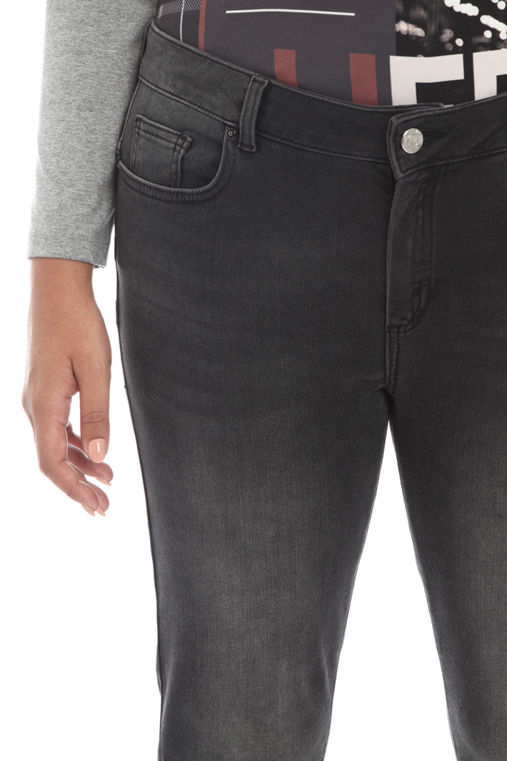 Stretch denim trousers Intrend Stretch denim trousers Intrend