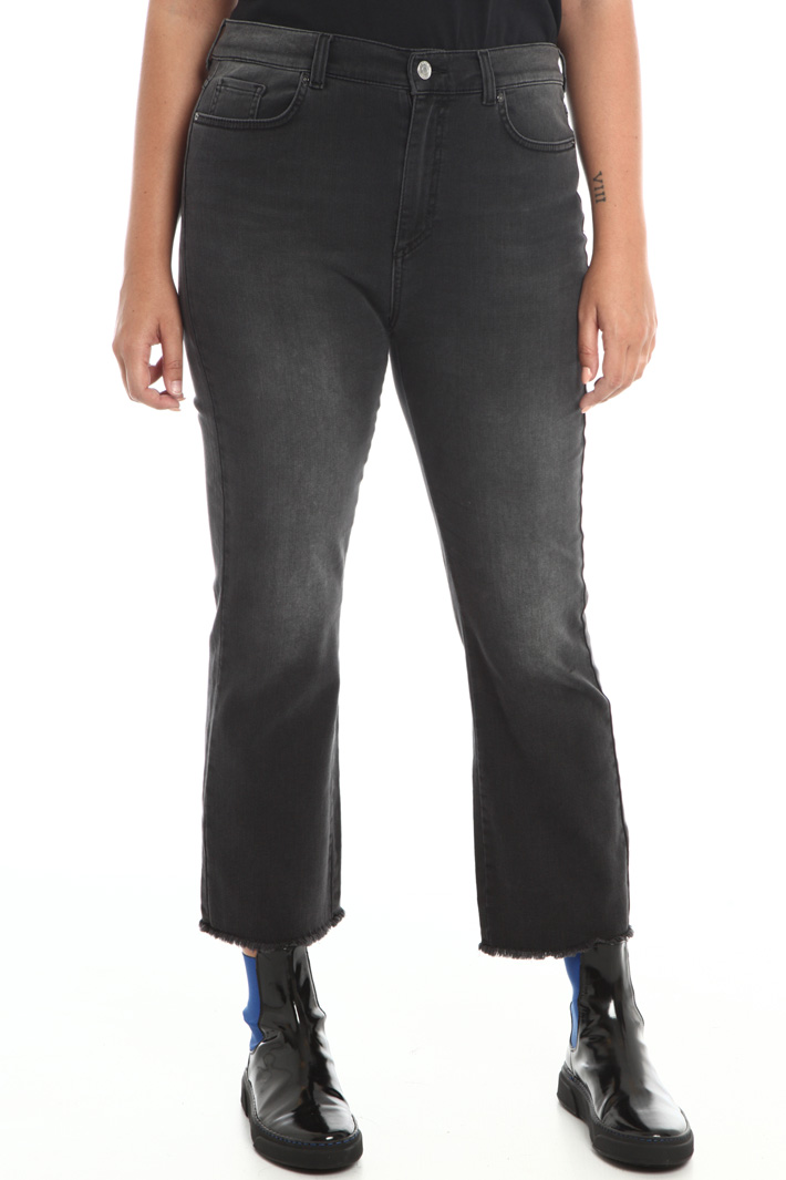 Stretch denim trousers Intrend Stretch denim trousers Intrend