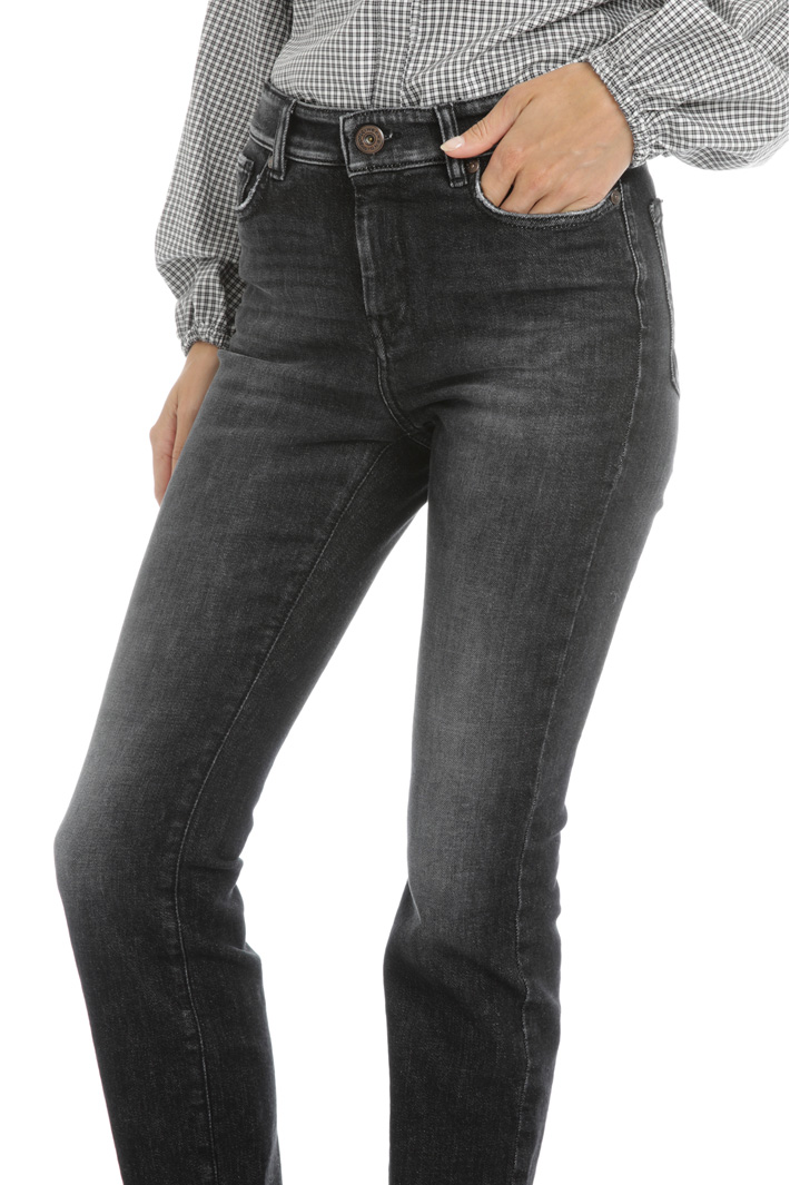 Denim cigarette trousers Intrend Denim cigarette trousers Intrend