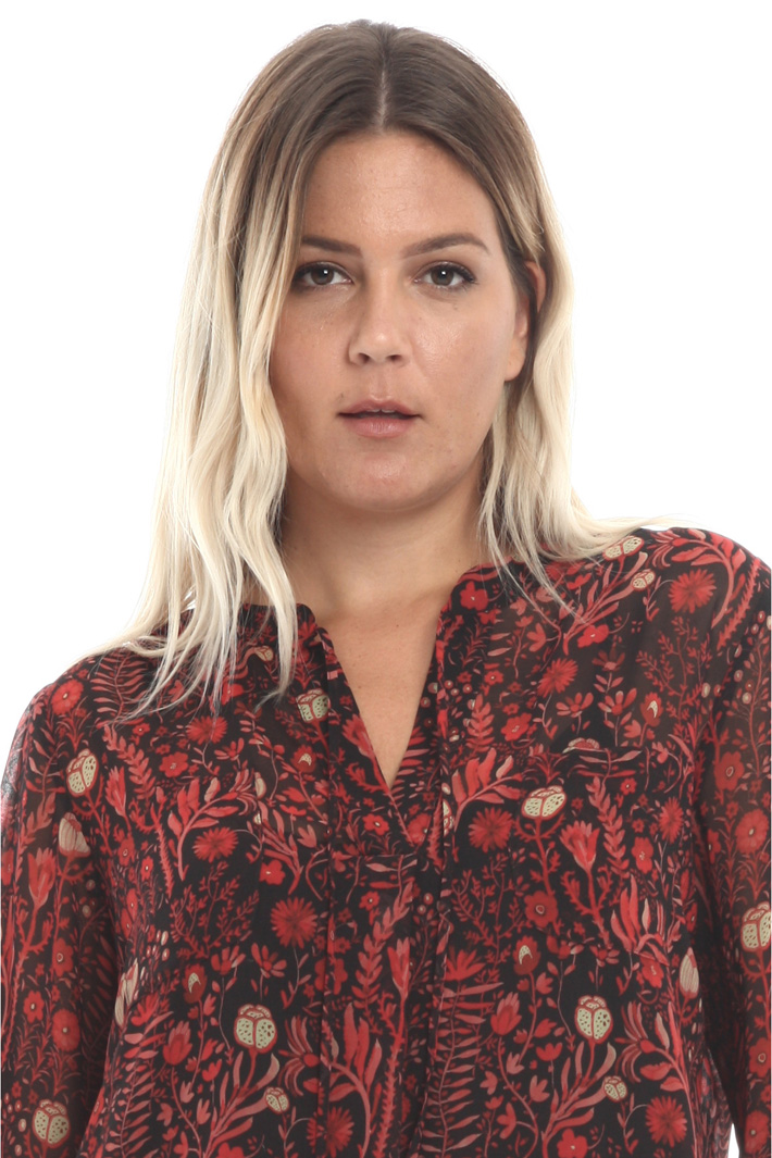 Printed georgette tunic Intrend Printed georgette tunic Intrend