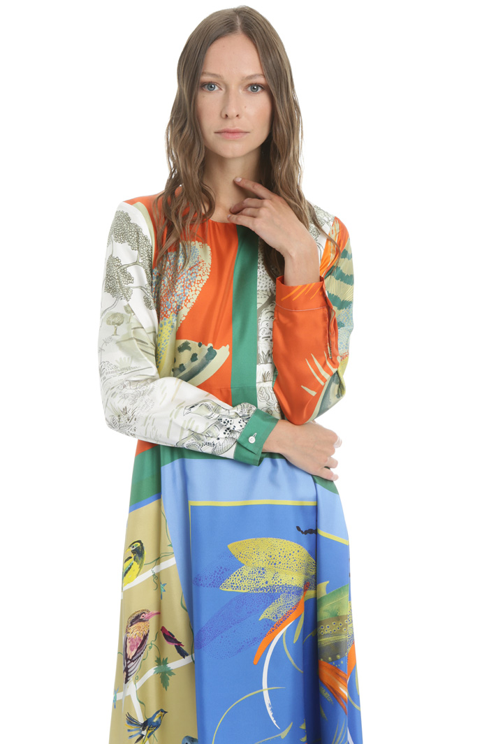 Silk twill dress Intrend Silk twill dress Intrend