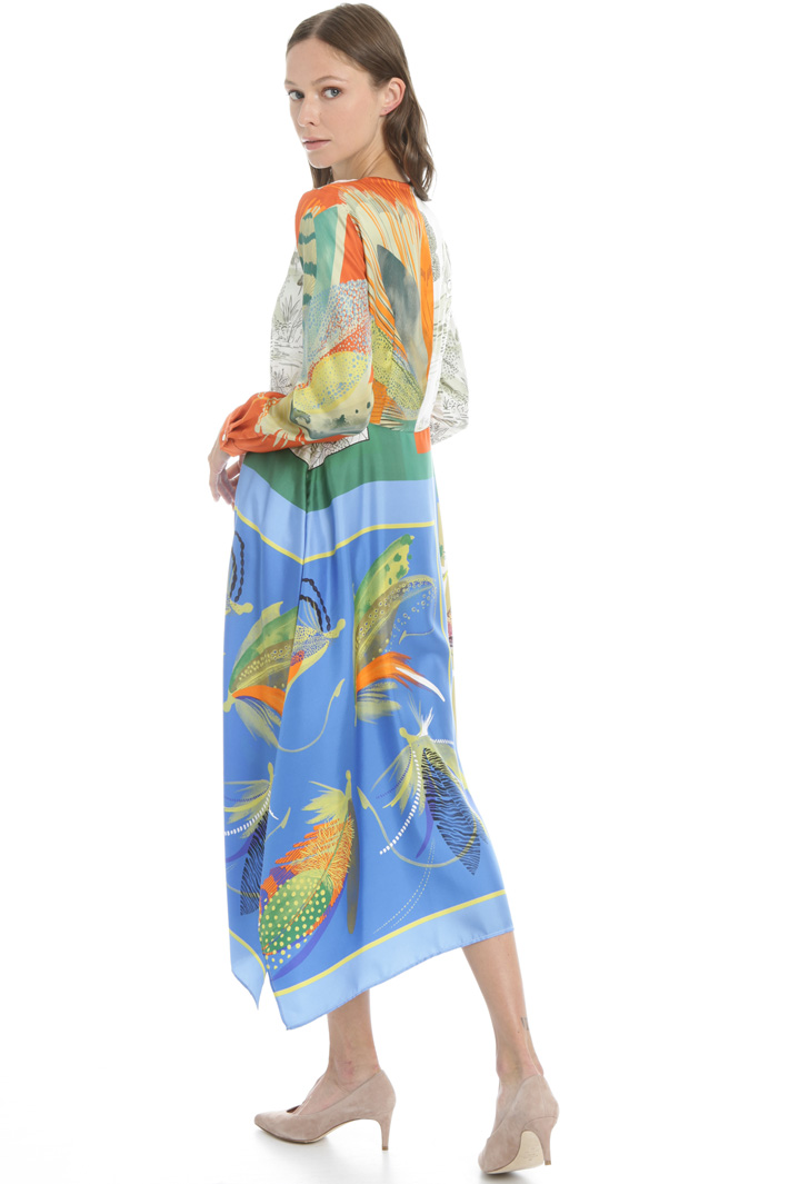 Silk twill dress Intrend Silk twill dress Intrend