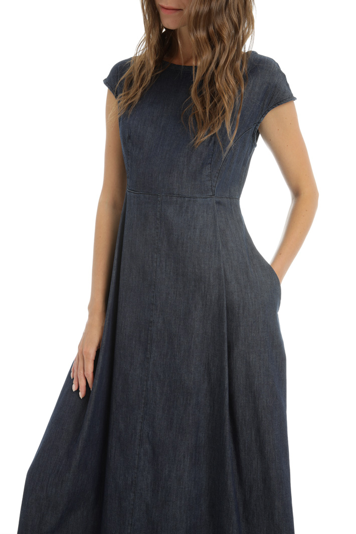 Cotton denim dress Intrend Cotton denim dress Intrend